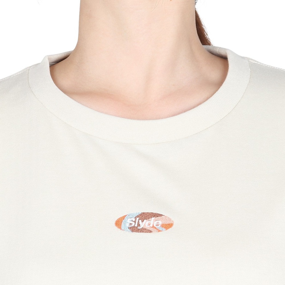 スライド（SLYDE）（レディース）ロゴ 半袖Tシャツ SL2025SSL-APP001IVY