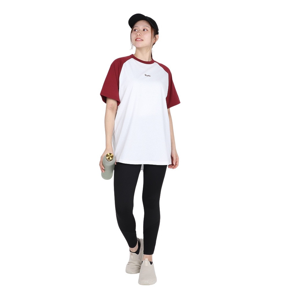 スライド（SLYDE）（レディース）ロゴ 半袖 ラグラン Tシャツ SL2025SSL-APP002WIN