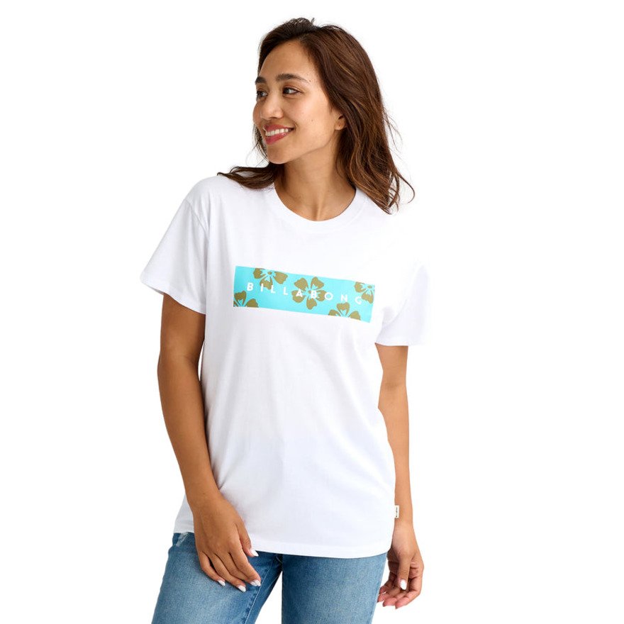 ビラボン（BILLABONG）（レディース）RECTANGLE 半袖Tシャツ 26SP