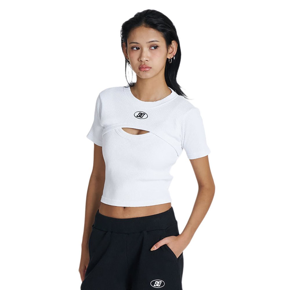 ディーシーシューズ（DC SHOES）（レディース）テレコ レイヤード 半袖