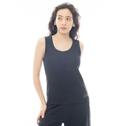 (レディース)JACQUARD リブ タンクトップ BF013363 BLK