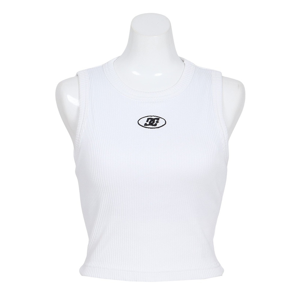 ディーシーシューズ（DC SHOES）（レディース）25 TELECO CROPPED タンクトップ 25SULSL252309WHT