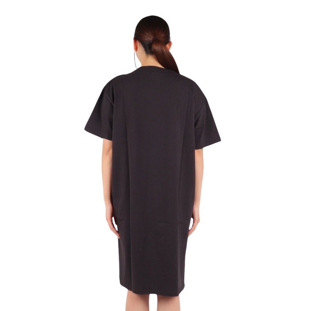 スライド（SLYDE）（レディース）半袖Tシャツ レディース ワンピース BACK LOGO SL2023SSL-APP001BLK