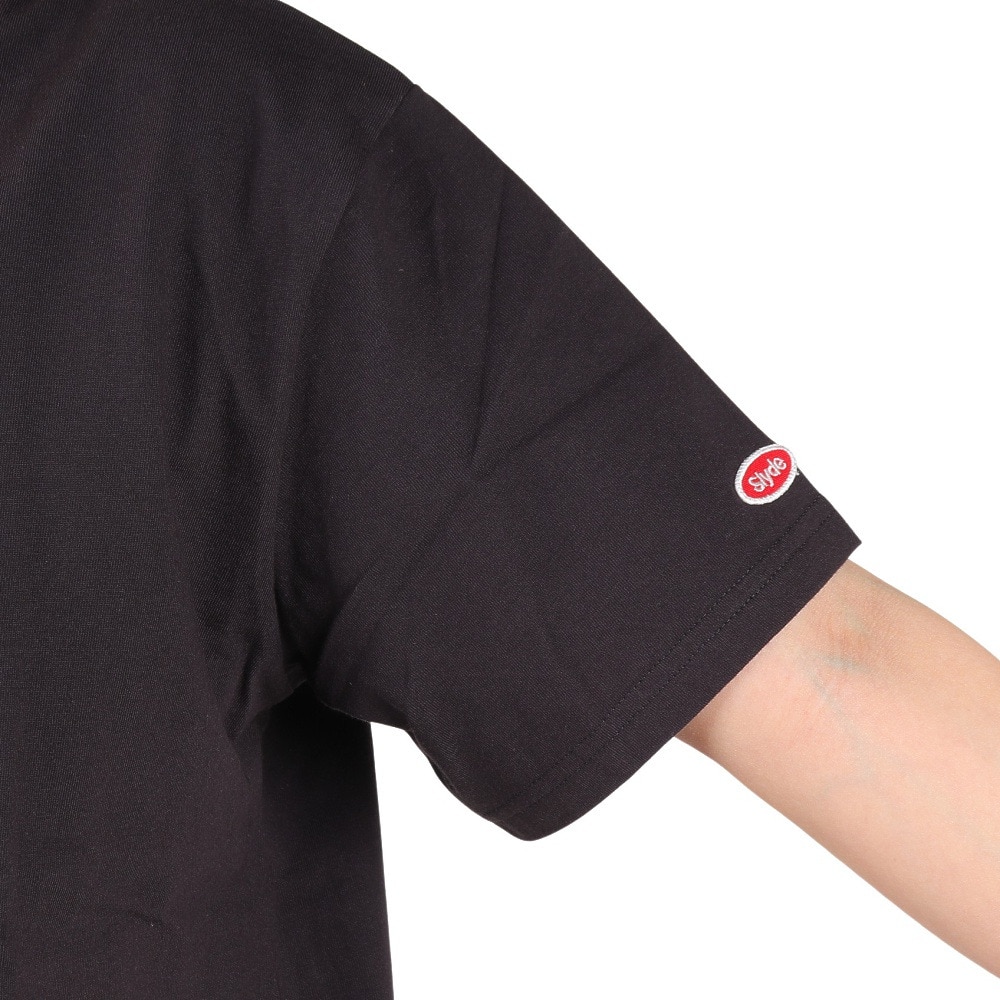 スライド（SLYDE）（レディース）半袖Tシャツ レディース ワンピース BACK LOGO SL2023SSL-APP001BLK