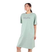 スライド（SLYDE）（レディース）半袖Tシャツ レディース ワンピース BACK LOGO SL2023SSL-APP001WKK