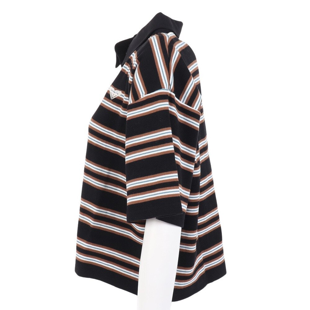ロキシー（ROXY）（レディース）半袖ポロシャツ レディース SUNNY DAY POLO クロップド トップ RDK232032 BBO