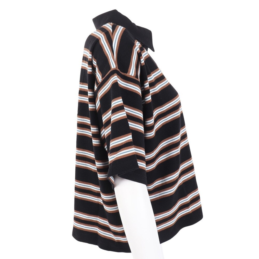 ロキシー（ROXY）（レディース）半袖ポロシャツ レディース SUNNY DAY POLO クロップド トップ RDK232032 BBO