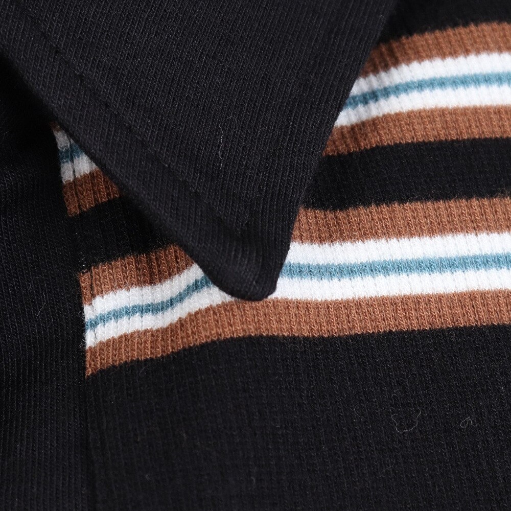 ロキシー（ROXY）（レディース）半袖ポロシャツ レディース SUNNY DAY POLO クロップド トップ RDK232032 BBO