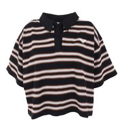 ロキシー(ROXY)(レディース)半袖ポロシャツ レディース SUNNY DAY POLO クロップド トップ RDK232032 BBO