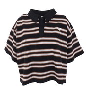 ロキシー（ROXY）（レディース）半袖ポロシャツ レディース SUNNY DAY POLO クロップド トップ RDK232032 BBO