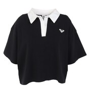 ロキシー(ROXY)(レディース)半袖ポロシャツ レディース SUNNY DAY POLO クロップド トップ RDK232032 BLK
