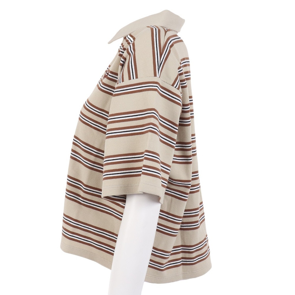 ロキシー（ROXY）（レディース）半袖ポロシャツ レディース SUNNY DAY POLO クロップド トップ RDK232032 GBO