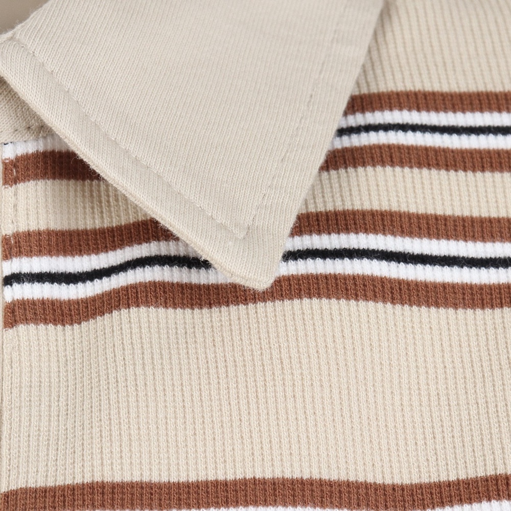 ロキシー（ROXY）（レディース）半袖ポロシャツ レディース SUNNY DAY POLO クロップド トップ RDK232032 GBO