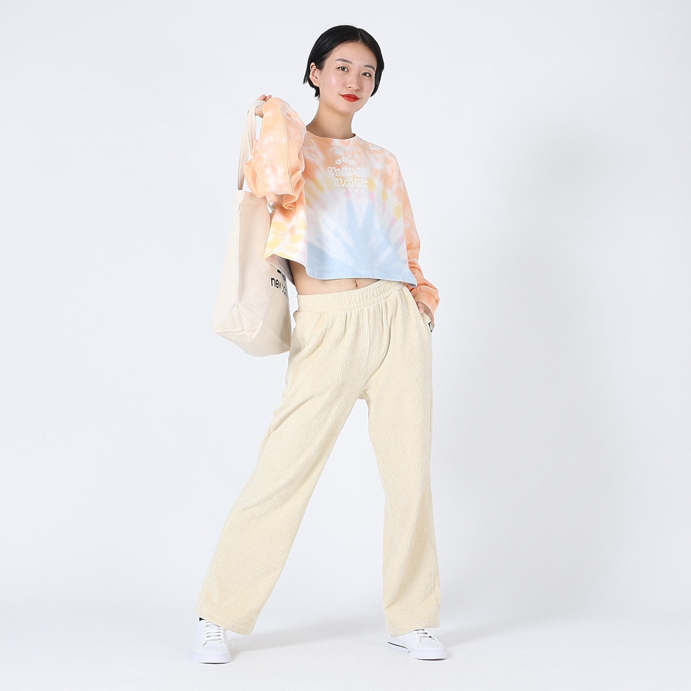 ロキシー（ROXY）（レディース）CORNELL PANTS コーデュロイ ワイドパンツ 23FWRPT234003NAT