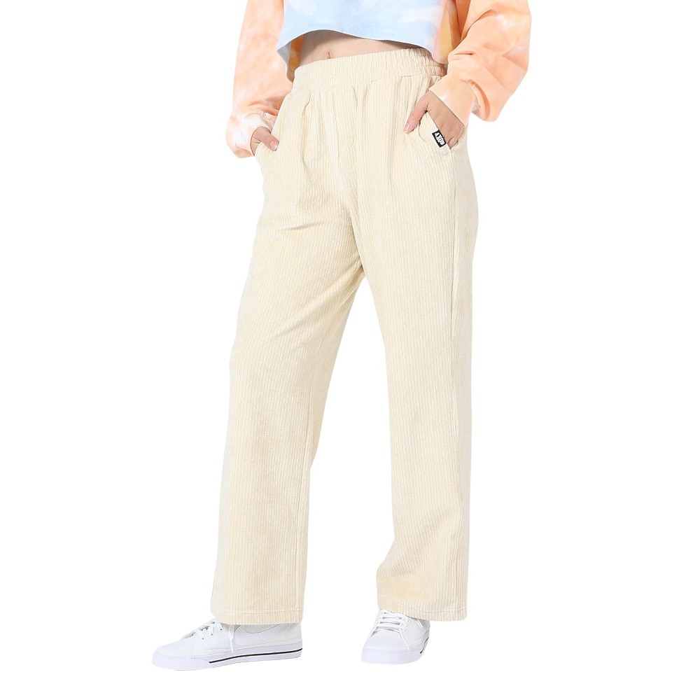 ロキシー（ROXY）（レディース）CORNELL PANTS コーデュロイ ワイドパンツ 23FWRPT234003NAT