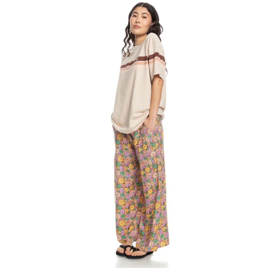 ロキシー（ROXY）（レディース）MIDNIGHT AVENUE ワイドパンツ 24SPGRJNP03093CQR7