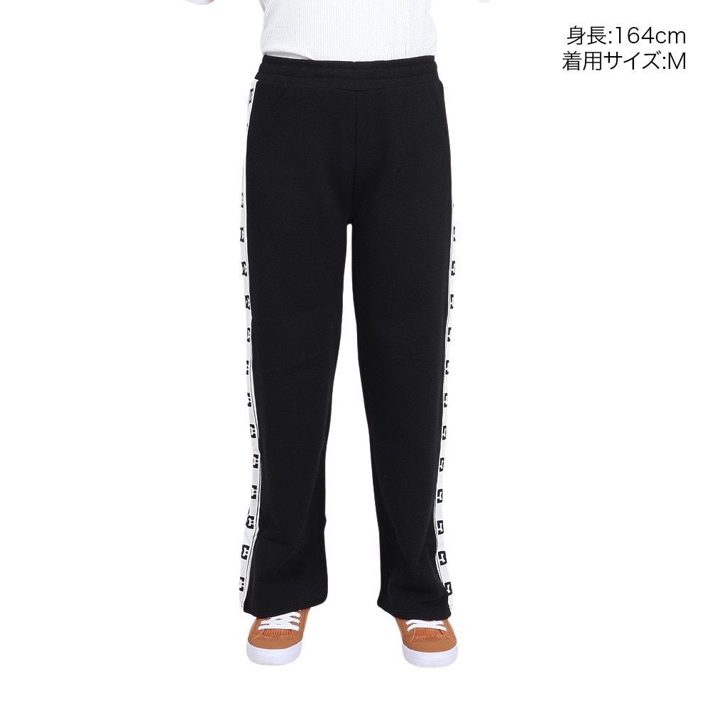 ディーシーシューズ（DC SHOES）（レディース）SIDELINE ワイドパンツ 24SULPT242315YBLK