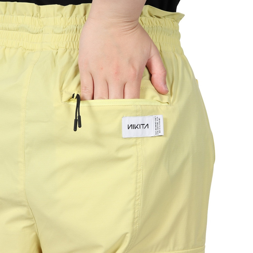 ニキータ（NIKITA）（レディース）RIPSTOP ジョガー カーゴパンツ NKT24PT012-LIM