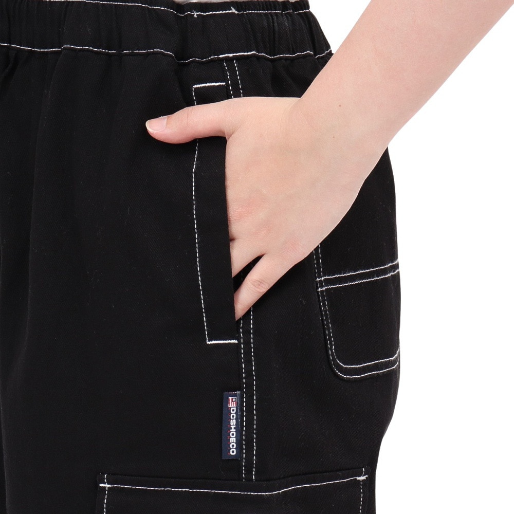 ディーシーシューズ（DC SHOES）（レディース）スーパーワイド カーゴパンツ 24FWLPT244303BLK