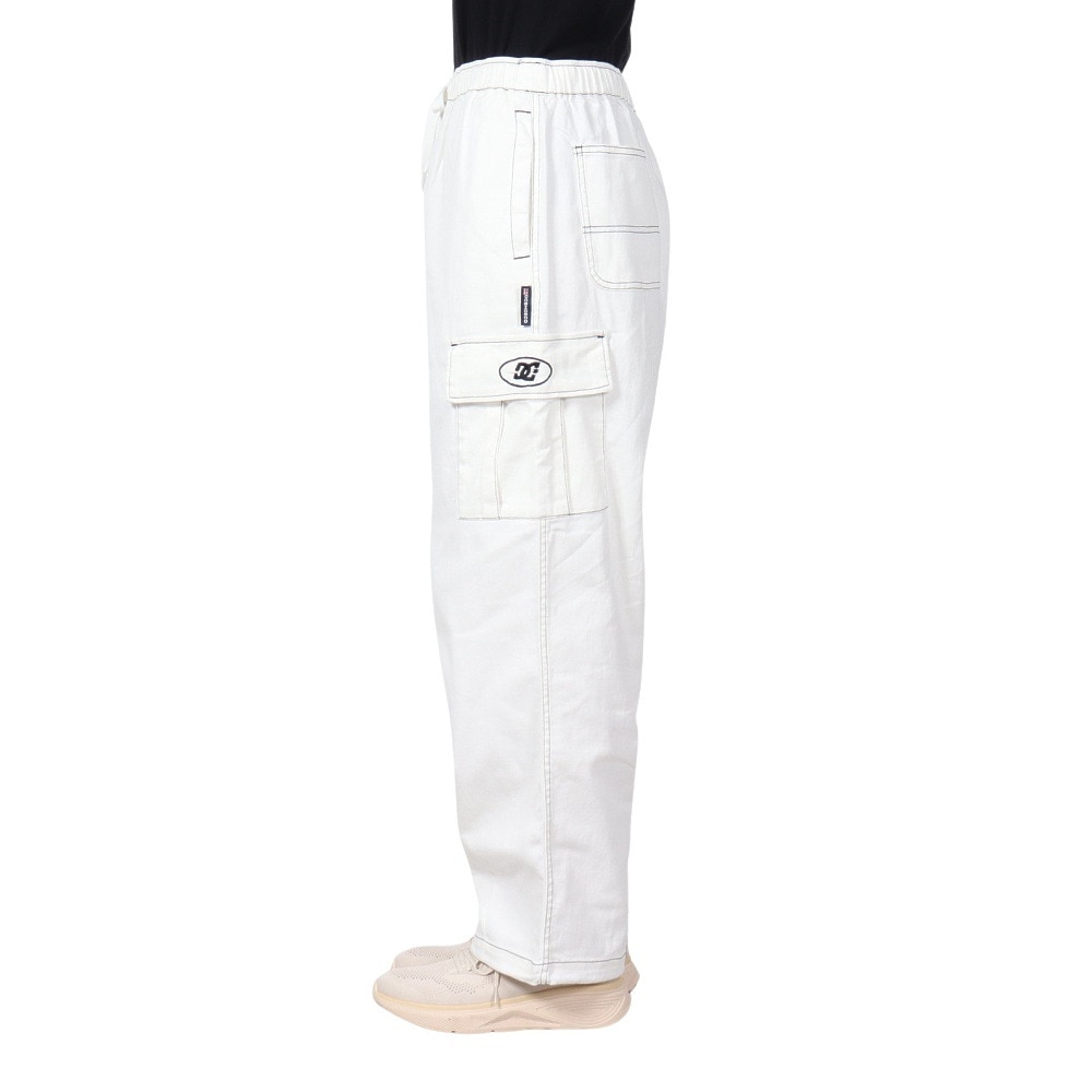 ディーシーシューズ（DC SHOES）（レディース）SUPERWIDE カーゴパンツ 24FWLPT244303WHT