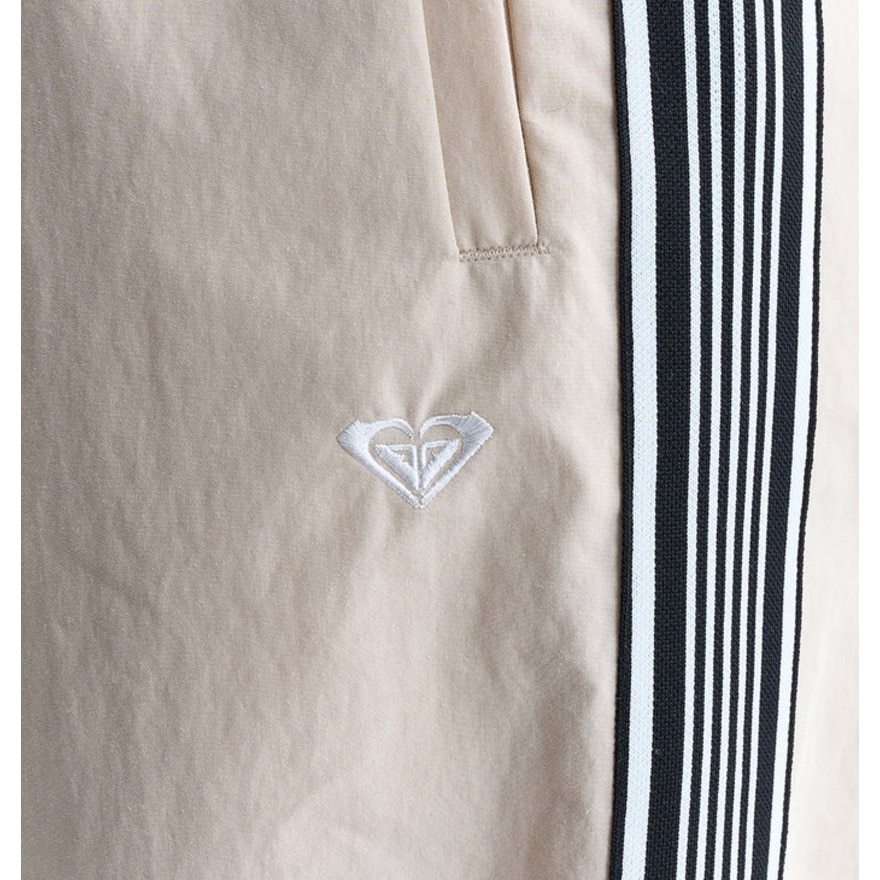ロキシー（ROXY）（レディース）LIFE STRIPE トラックパンツ ワイドシルエット 24FWRPT244008NAT