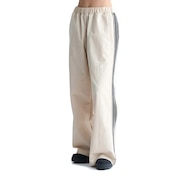 (レディース)LIFE STRIPE トラックパンツ ワイドシルエット 24FWRPT244008NAT