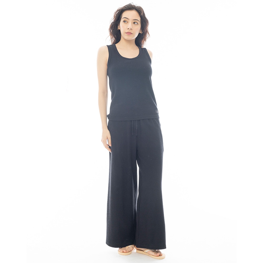 ビラボン（BILLABONG）（レディース）リブ ロングパンツ BF013709 BLK