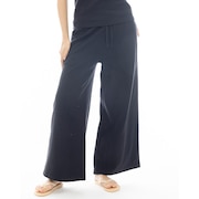 (レディース)リブ ロングパンツ BF013709 BLK