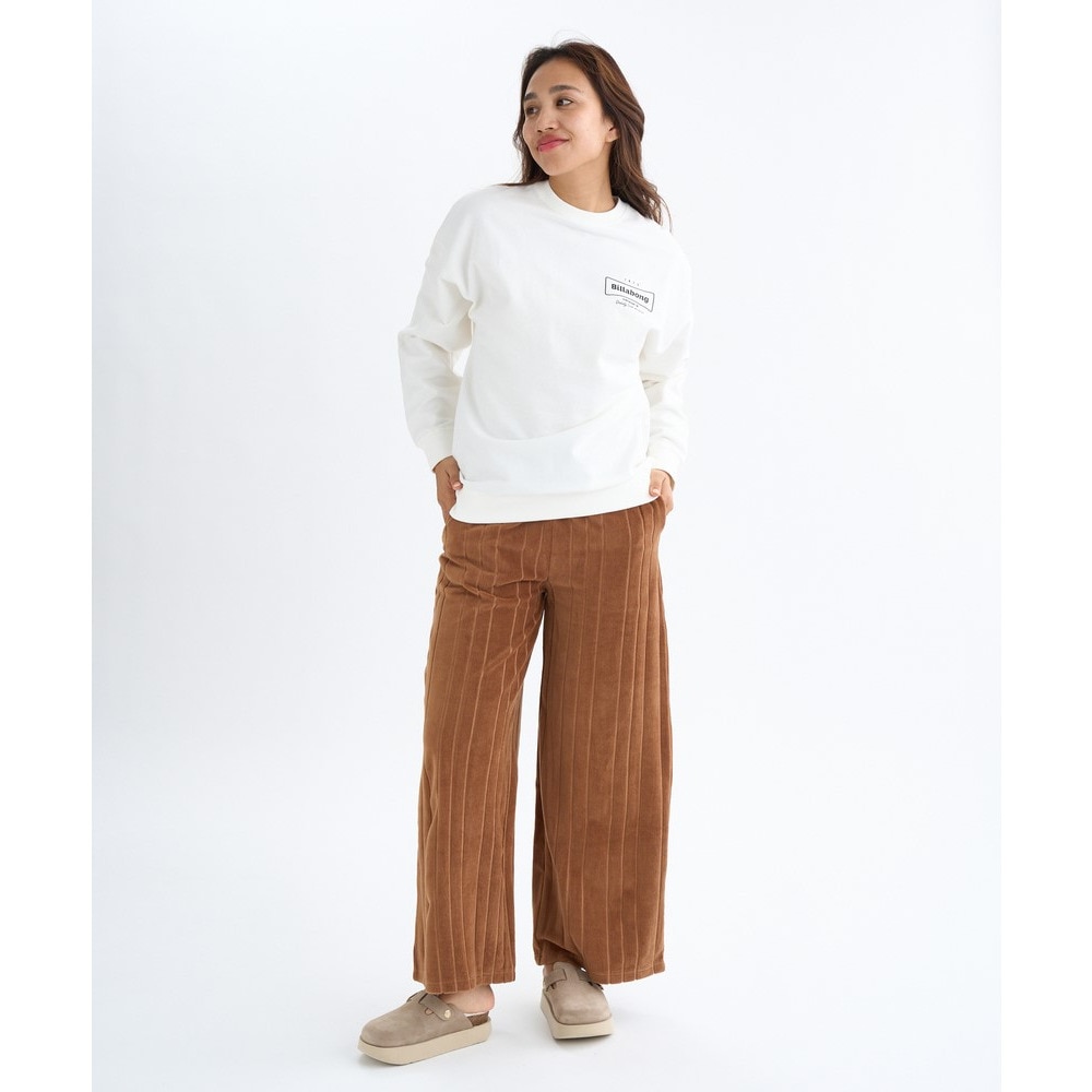 ビラボン（BILLABONG）（レディース）WIDE ロングパンツ BF014700 TKN0