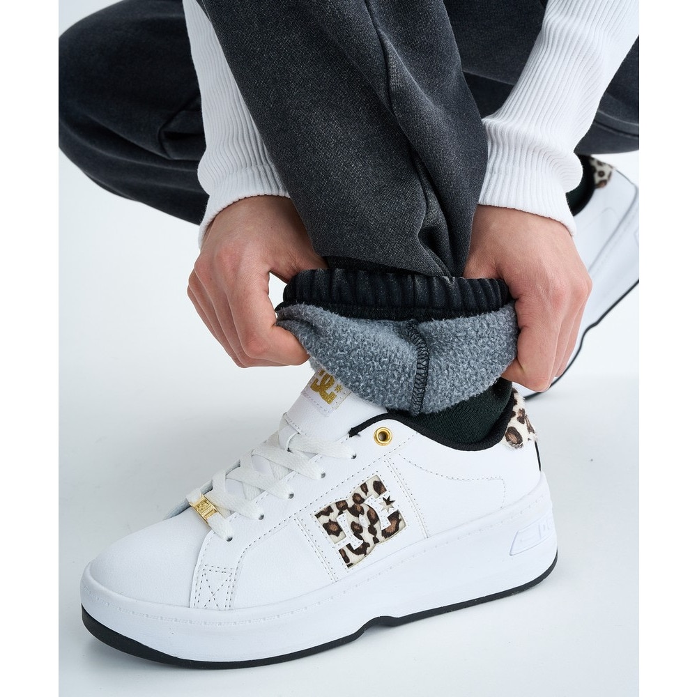 ディーシーシューズ（DC SHOES）（レディース）フリースパンツ 25FWLPT254304BKS