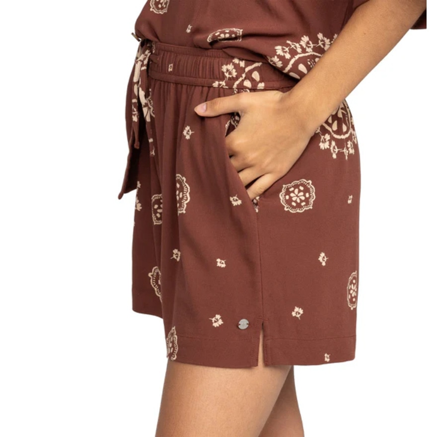 ロキシー（ROXY）（レディース）LEKEITIO BREAK HIGH PRINTED ショートパンツ 24SPERJNS03508CQR6