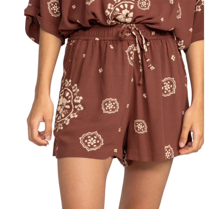 ロキシー（ROXY）（レディース）LEKEITIO BREAK HIGH PRINTED ショートパンツ 24SPERJNS03508CQR6