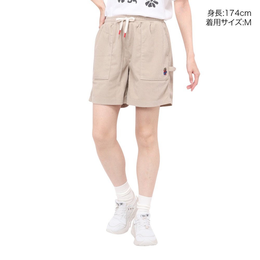 スライド（SLYDE）（レディース）CORD ショート パンツ SL24SSL-APP010-BEG