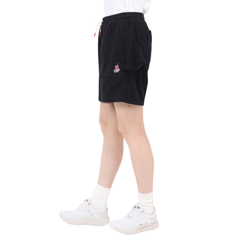 スライド（SLYDE）（レディース）CORD ショート パンツ SL24SSL-APP010-BLK