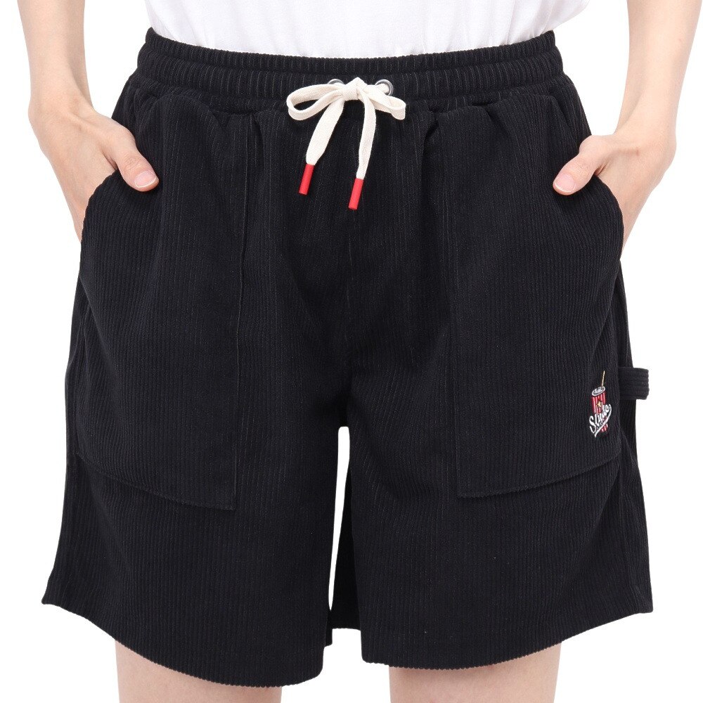 スライド（SLYDE）（レディース）CORD ショート パンツ SL24SSL-APP010-BLK