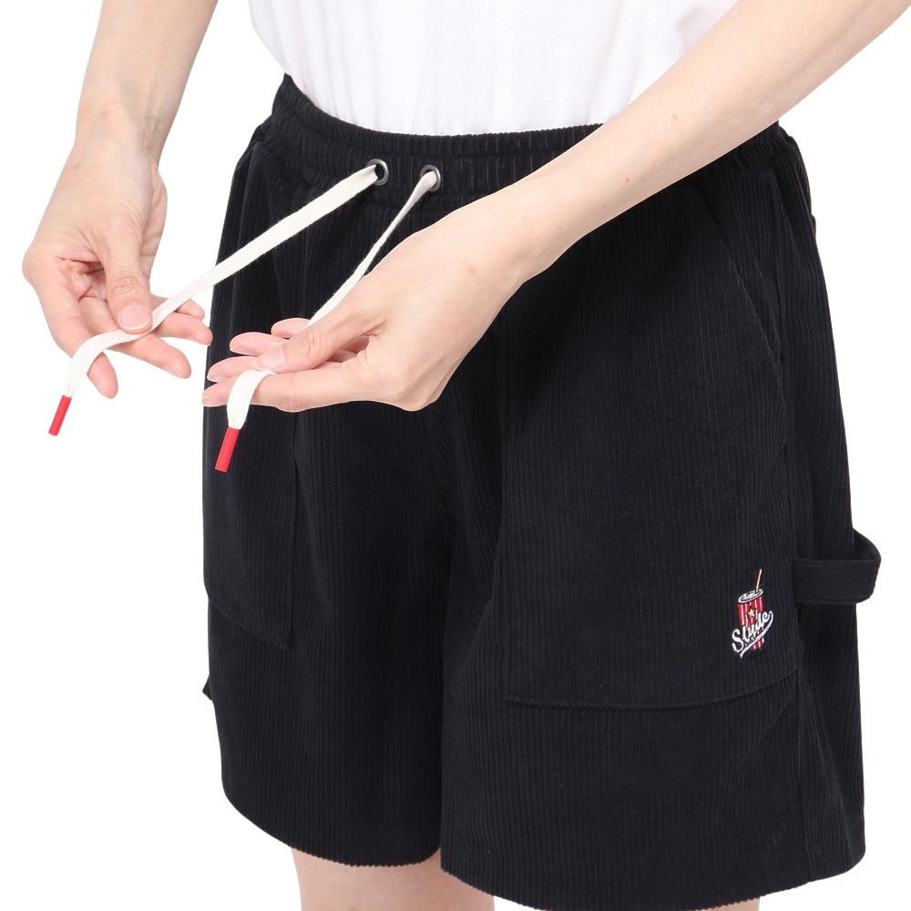 スライド（SLYDE）（レディース）CORD ショート パンツ SL24SSL-APP010-BLK