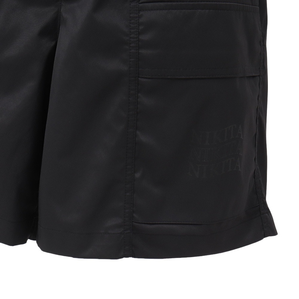 ニキータ（NIKITA）（レディース）ウーブン カーゴショーツ NKT24SP010-BLK