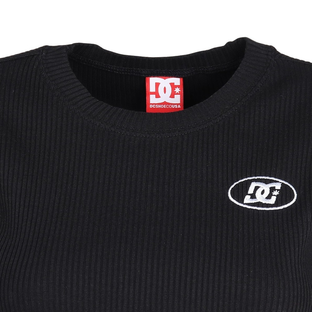 ディーシーシューズ（DC SHOES）（レディース）TELECO 半袖Tシャツ 25SPLST251308BLK