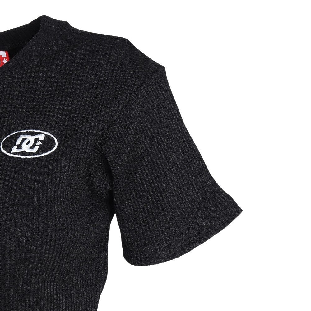 ディーシーシューズ（DC SHOES）（レディース）TELECO 半袖Tシャツ 25SPLST251308BLK