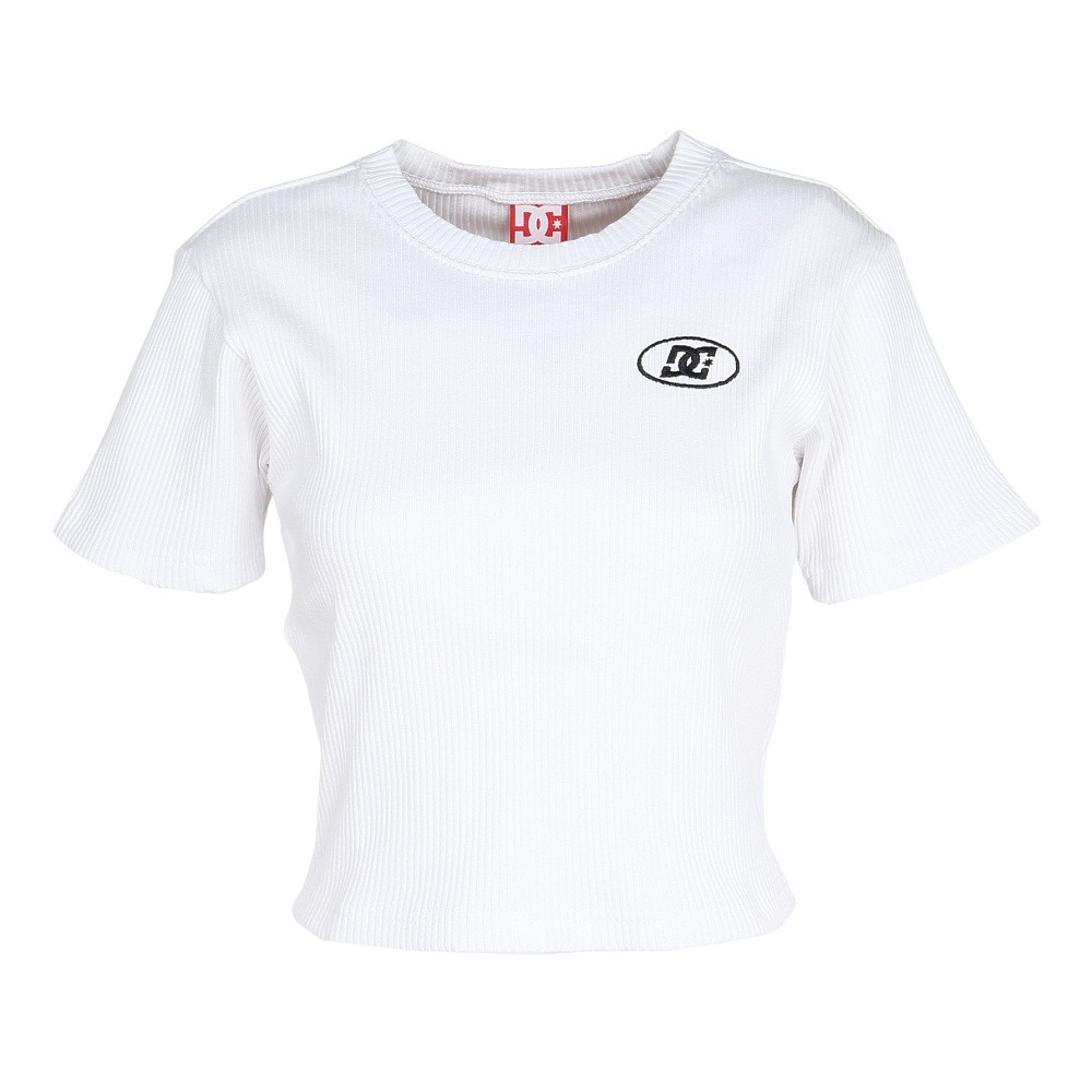 ディーシーシューズ（DC SHOES）（レディース）TELECO 半袖Tシャツ 25SPLST251308WHT