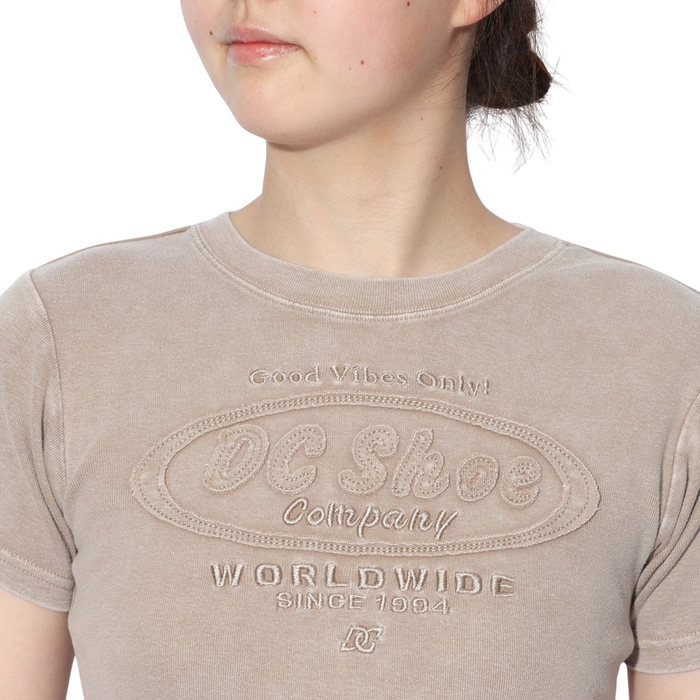 ディーシーシューズ（DC SHOES）（レディース）HIDDEN 半袖 Tシャツ 25SPLST251309BRD