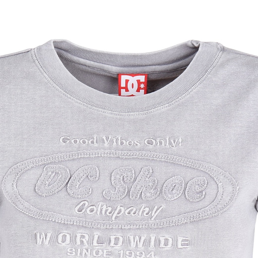 ディーシーシューズ（DC SHOES）（レディース）HIDDEN SHORT 半袖Tシャツ 25SPLST251309GRD