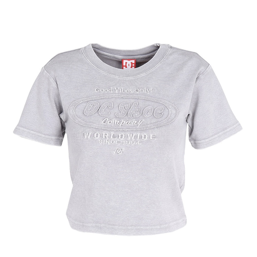 ディーシーシューズ（DC SHOES）（レディース）HIDDEN SHORT 半袖Tシャツ 25SPLST251309GRD