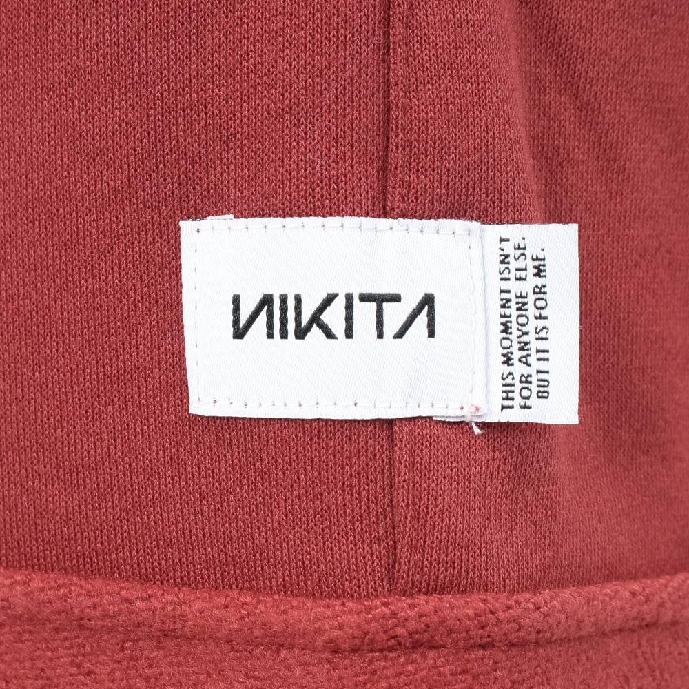 ニキータ（NIKITA）（レディース）カーゴスウェットパンツ NCFB242006-RED
