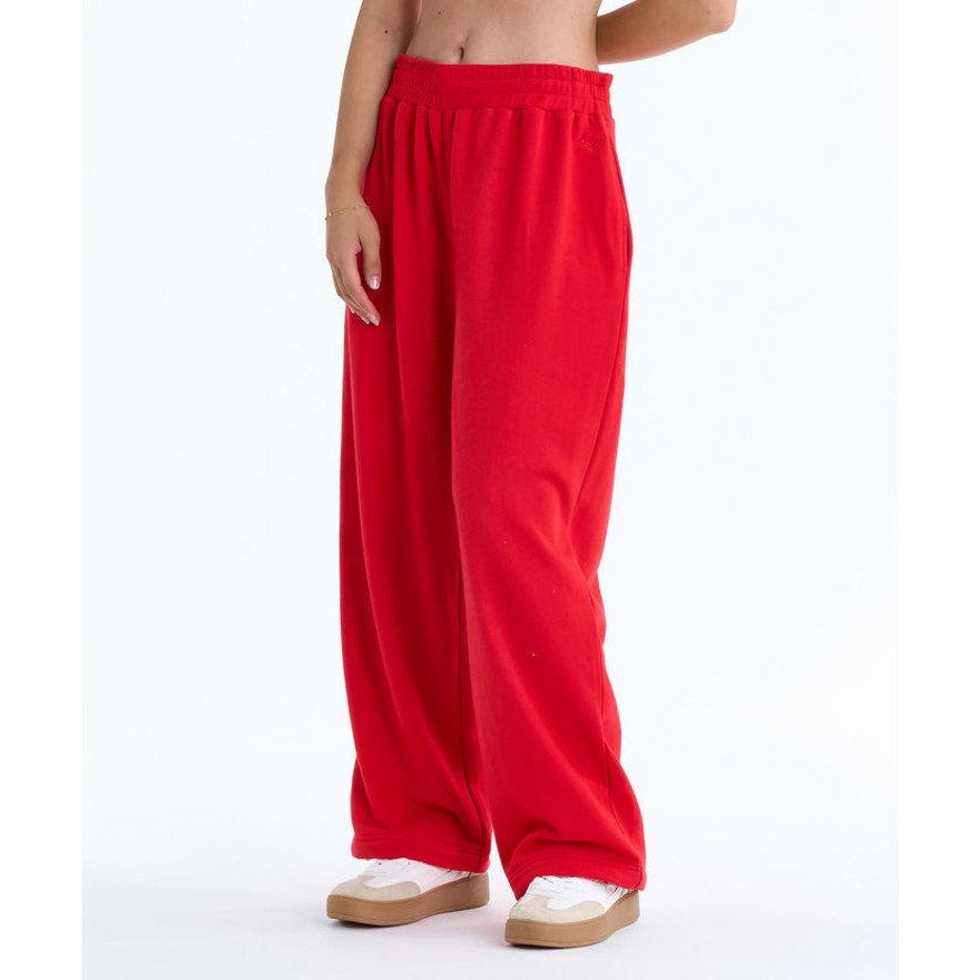SサイズROXY デニムジャケットと赤いパンツセット ロキシー（ROXY）（レディース）ROXY WITH HEART PANTS スウェット