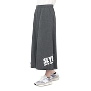 SLYDE(SLYDE)(レディース)ロゴ スウェット ロングスカート 22SSSLYL033-DGRY