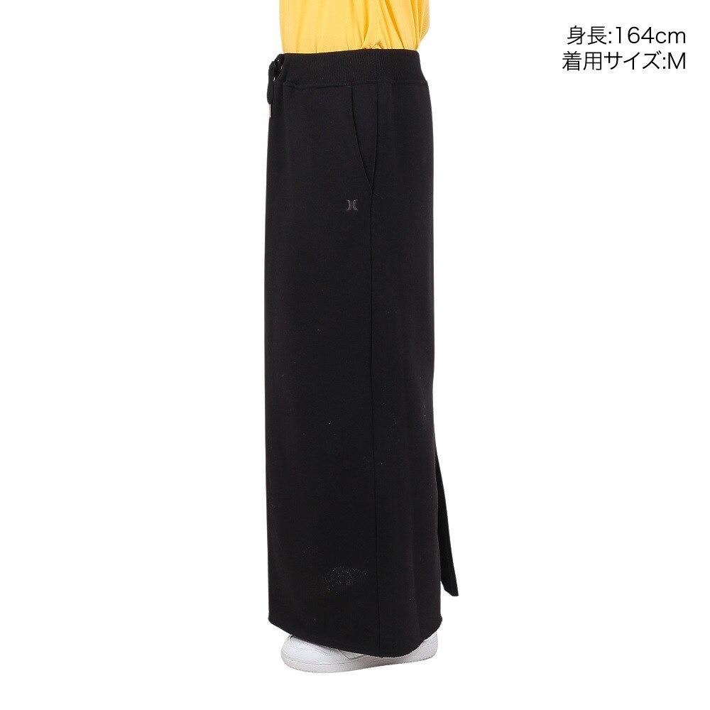 ハーレー（HURLEY）（レディース）TERRY CUTOFF SKIRT WFB2200004-BLK