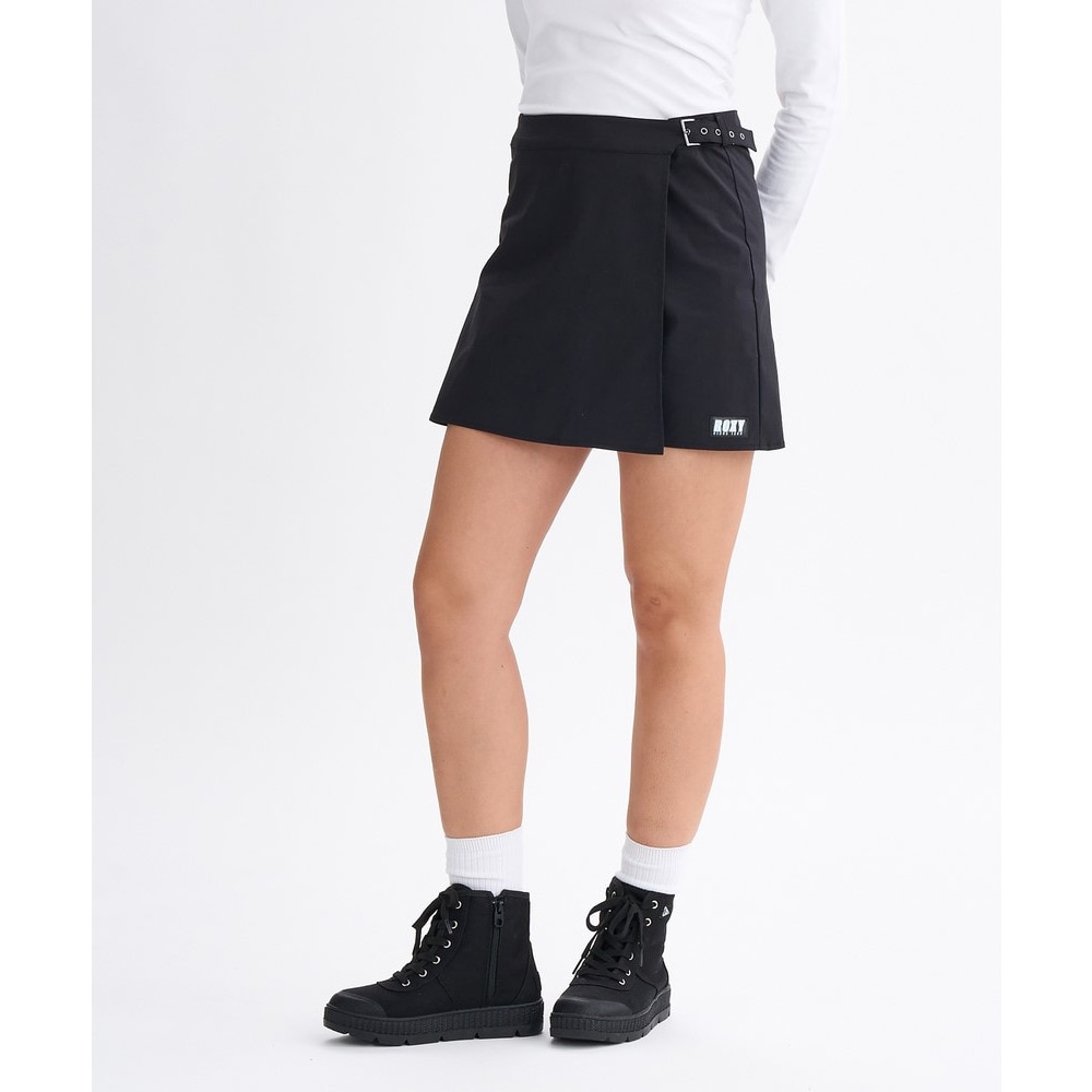 ロキシー（ROXY）（レディース）VENTURE ミニスカート 25FWRSK254005BLK