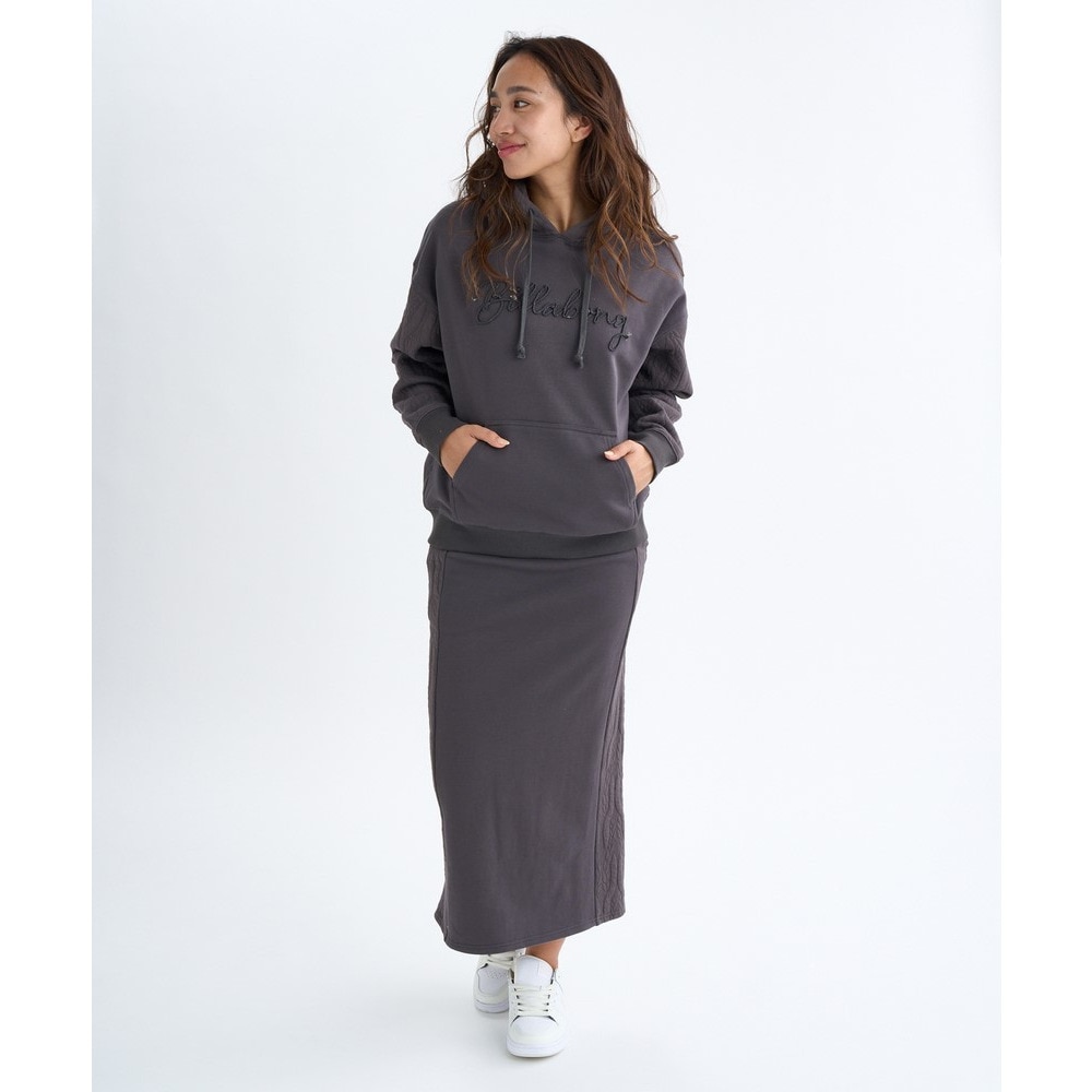 ビラボン（BILLABONG）（レディース）QUI長袖Tシャツ MIX ロングスカート BF014611 OFB