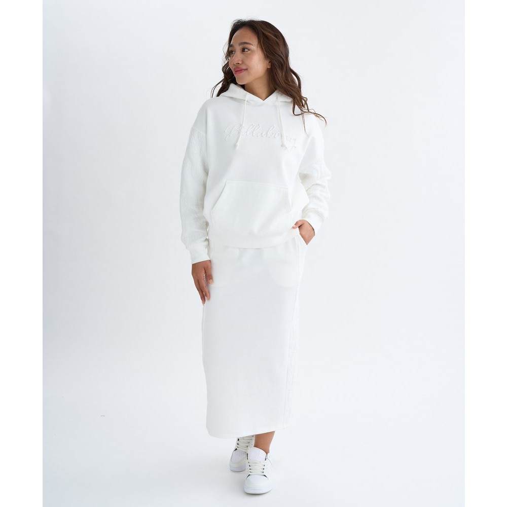 ビラボン（BILLABONG）（レディース）QUI長袖Tシャツ MIX ロングスカート BF014611 SCS